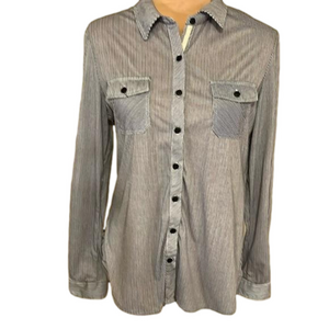 Love Potion vintage striped shirt size small